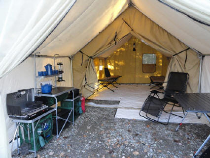 Camping tent clearance rentals near me